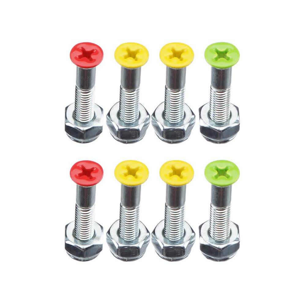 Shorty's The Bad Brain Hardware Green, Red, Yellow 1" - Image 2