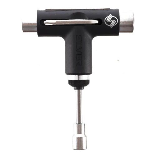Silver Premium Skateboard Tool - Black/Silver - Image 2