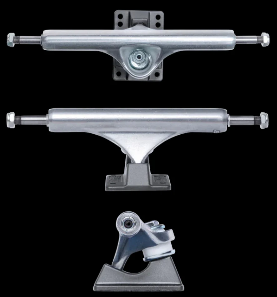 Slappy ST1 Hollow Lights Polished/Gunmetal Trucks (Set of 2) - Image 7