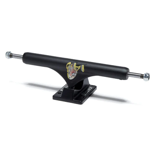 Slappy X Heroin Curb Killers ST1 Inverted Matte Black Trucks (Set of 2) - Image 6
