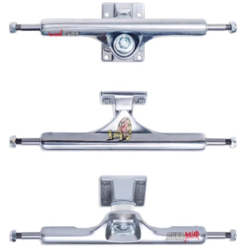 Slappy X Heroin Curb Killers ST1  Inverted Polished Trucks (Set of 2) - Image 2
