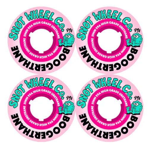 Snot Boogerthane Wheels Pink 55MM 99A - Image 2