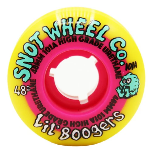 Snot Lil' Boogers Wheels Yellow/Pink Core 48MM 101A