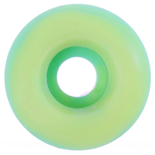 Snot Lil' Wide Boys Wheels Green/Yellow Swirl 50MM 101A - Image 5