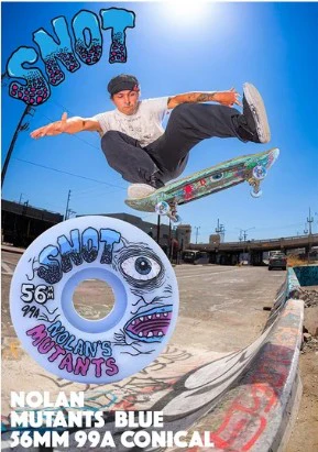 Snot Nolan's Mutants Wheels 56MM 99A - Image 3