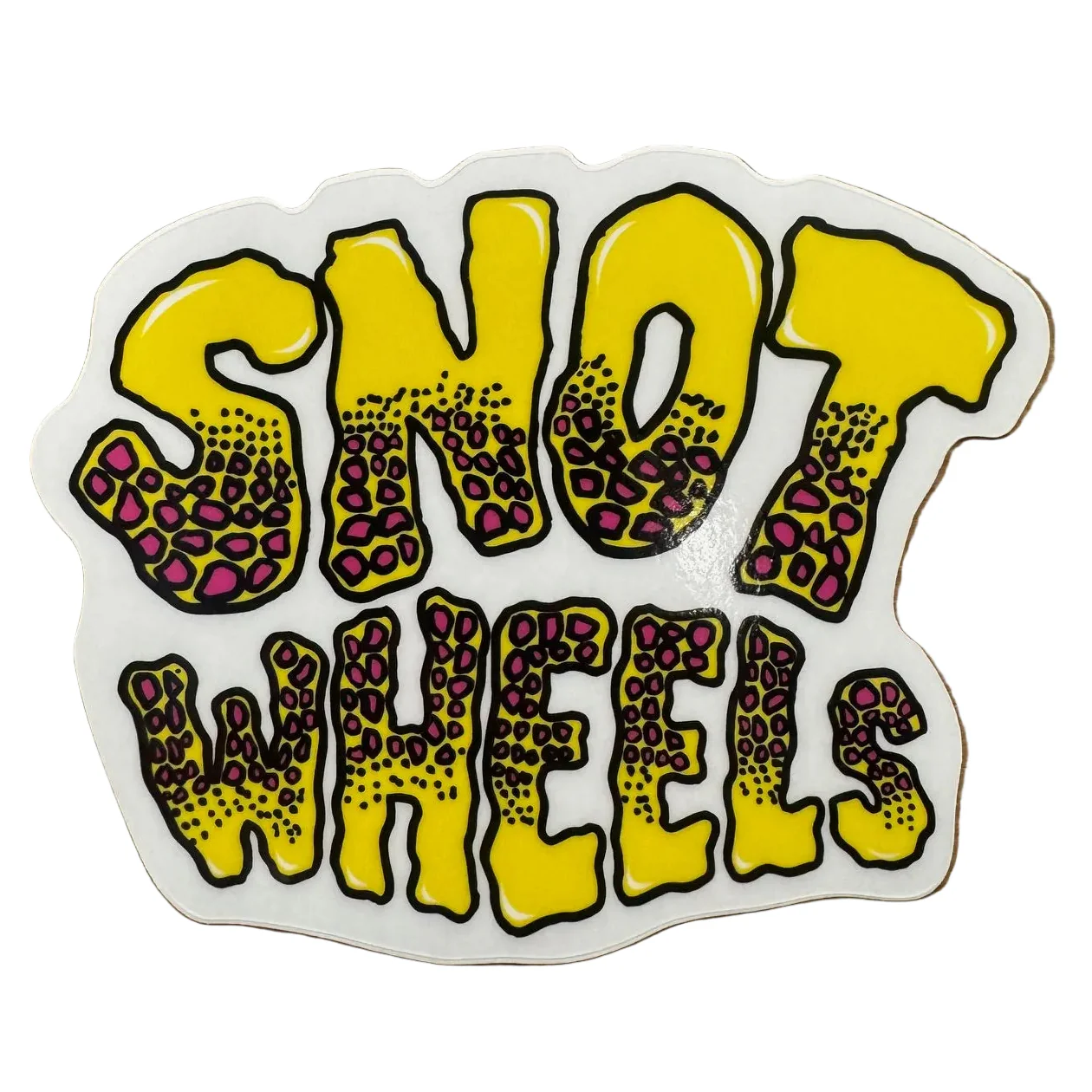 Snot Wheels Sticker - Image 3