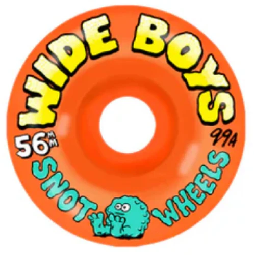 Snot Wide Boys Wheels Orange 56MM 99A