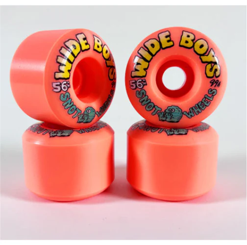 Snot Wide Boys Wheels Orange 56MM 99A - Image 3