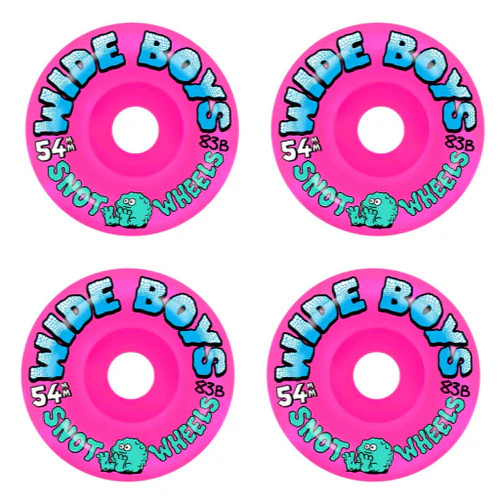 Snot Wide Boys Wheels Pink 54MM 83B - Image 2