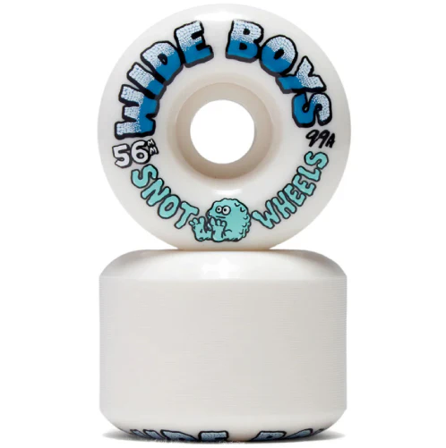 Snot Wide Boys Wheels White 56MM 99A - Image 2