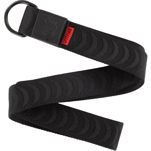 Spitfire Bighead Crescent D Ring Belt - Black - Image 2