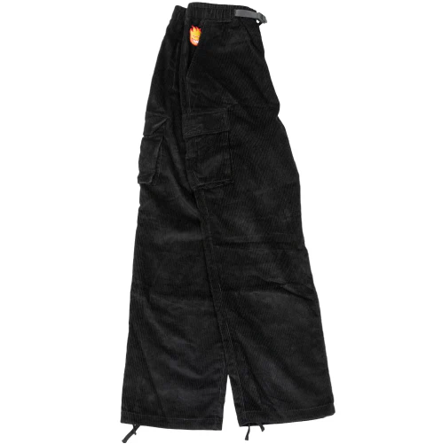 Spitfire Bighead Fill Corduroy Cargo Pant - Black - Image 4