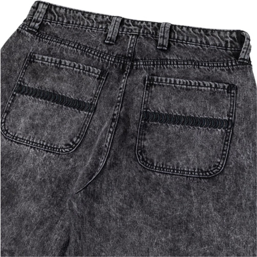 Spitfire Bighead Fill Denim Pant - Black Stone Wash - Image 4