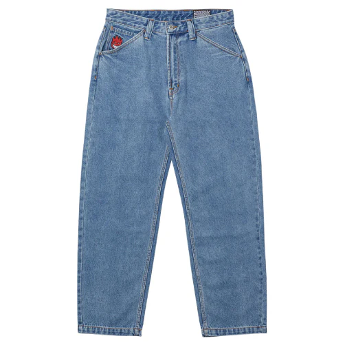 Spitfire Bighead Fill Denim Pant- Medium Stone