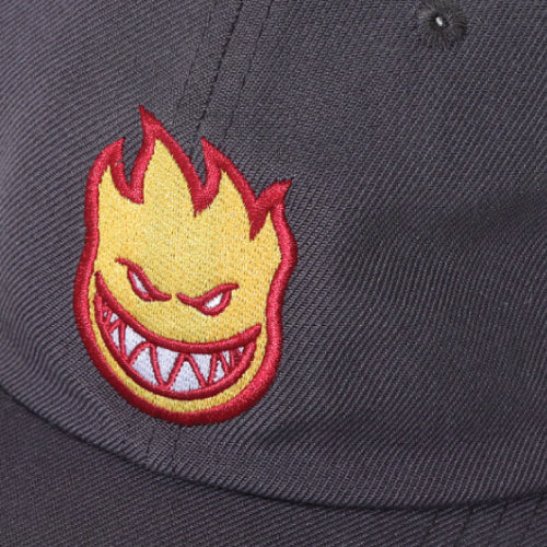 Spitfire Bighead Fill Strapback Hat - Charcoal/Gold - Image 3