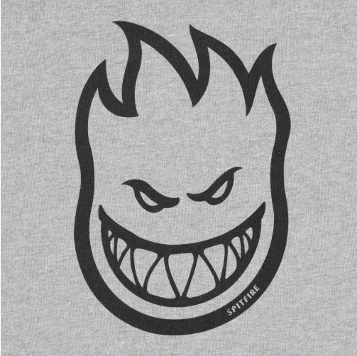 Spitfire BigHead Hoodie - Grey/Black - Image 3