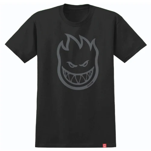 Spitfire BigHead Tee - Black/Grey