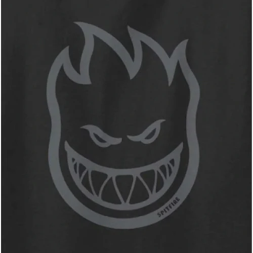 Spitfire BigHead Tee - Black/Grey - Image 2