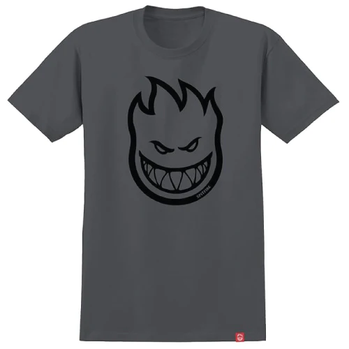 Spitfire BigHead Tee - Charcoal/Black