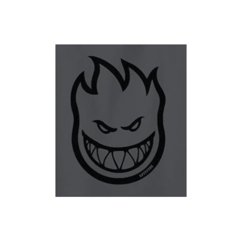 Spitfire BigHead Tee - Charcoal/Black - Image 2