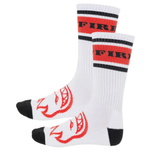 Spitfire Classic '87 Bighead Socks - White/Black/Red