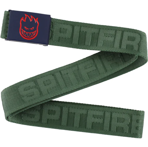 Spitfire Classic '87 Jacquard Belt - Dark Green/Navy - Image 2