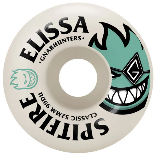 Spitfire Classic Elissa Steamer Gnarhunters Wheels 52MM 99D