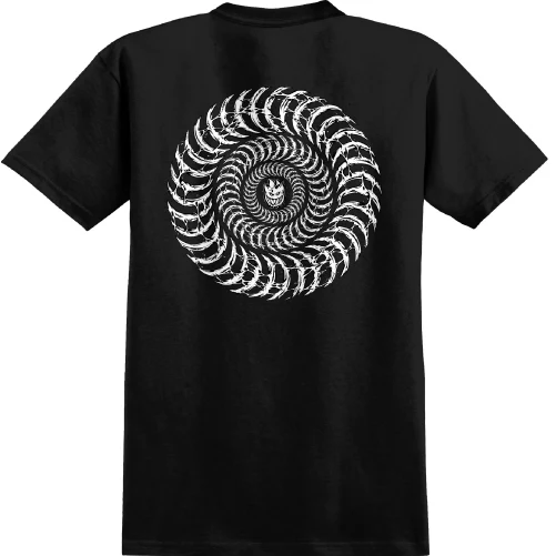 Spitfire Decay Classic Swirl Tee - Black