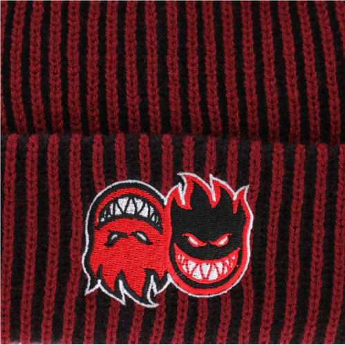 Spitfire Eternal Fill Beanie - Red/Black - Image 2