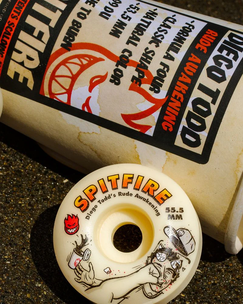Spitfire F4 Classic Diego Rude Awakening Wheels 99D - Image 4