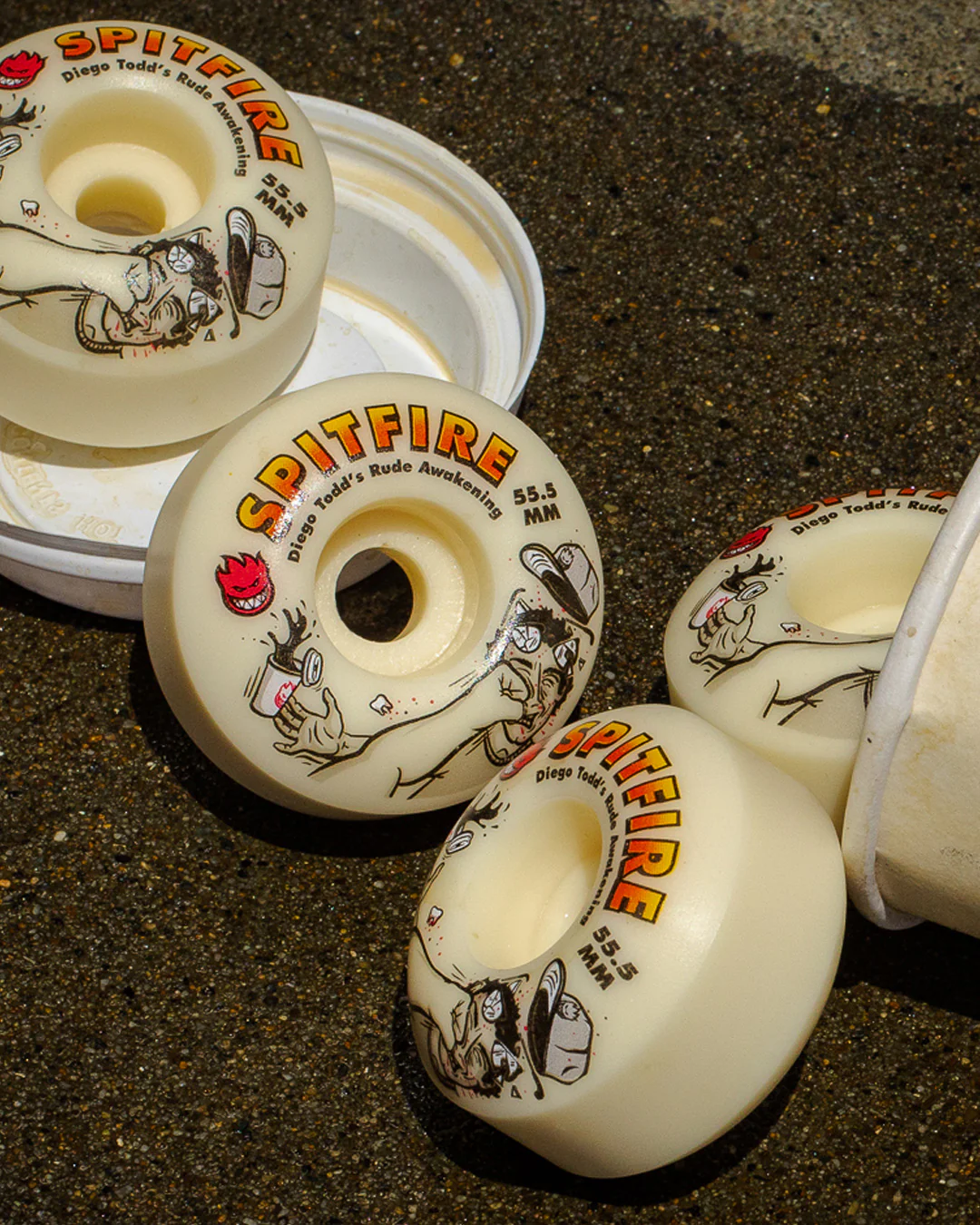 Spitfire F4 Classic Diego Rude Awakening Wheels 99D - Image 9
