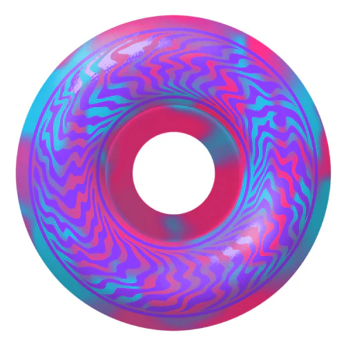 Spitfire F4 Classic Swirled Wheels Teal, Pink 53MM 99D