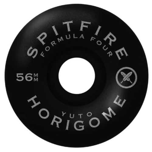 Spitfire F4 Classic Yuto Cherry Blossom Wheels Black 56MM 99D - Image 2