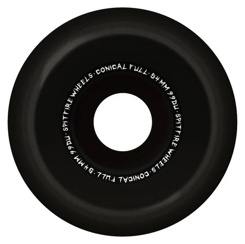 Spitfire F4 Conical Full Decay Black Wheels 54MM 99D - Image 4