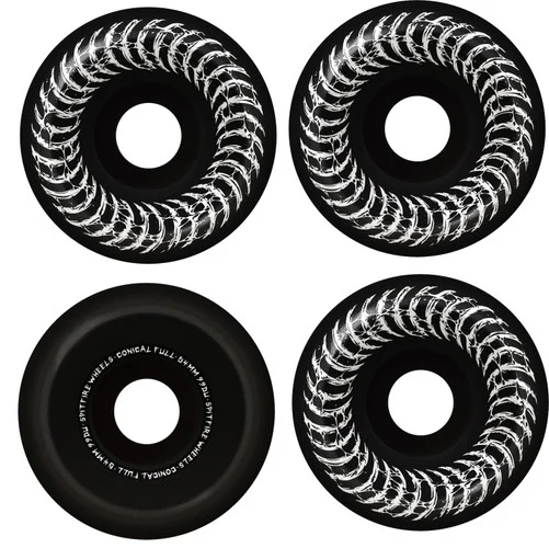 Spitfire F4 Conical Full Decay Black Wheels 54MM 99D - Image 5