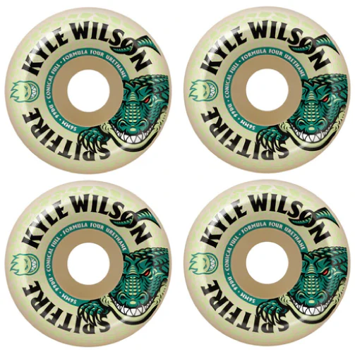 Spitfire F4 Conical Full Kyle Wilson Death Roll Wheels Natural 56MM 99D - Image 3