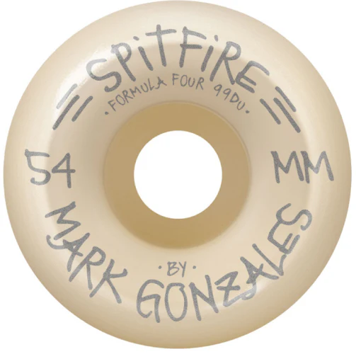 Spitfire F4 Conical Full Mark Gonzales Birds Wheels Red/Yellow/Natural 54MM 99D - Image 4