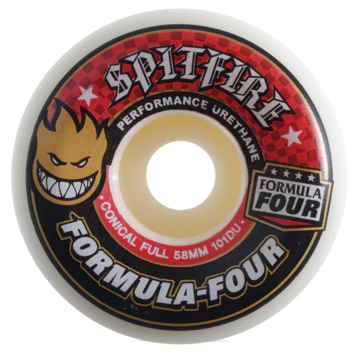 Spitfire F4 Conical Full Red/Natural Wheels 101D - Image 9