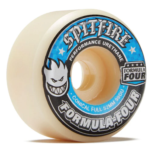 Spitfire F4 Conical Full Wheels Natural/Blue 99D - Image 2