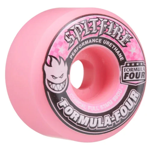 Spitfire F4 Conical Full Wheels Pink 53MM 99D - Image 2