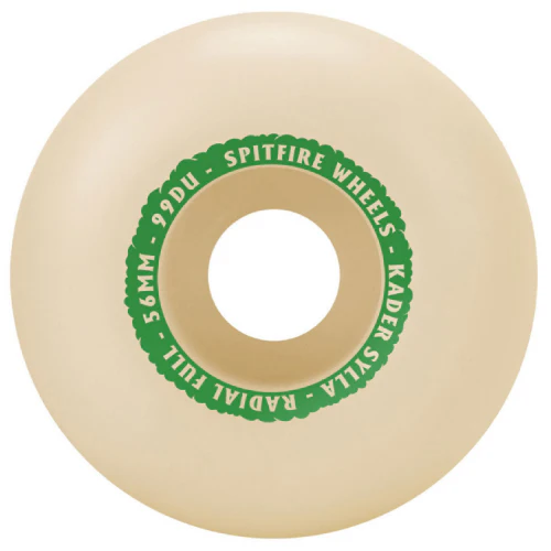 Spitfire F4 Radial Full Kader Puffs Wheels Natural 56MM 99D - Image 2