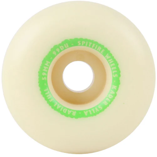 Spitfire F4 Radial Full Kader Puffs Wheels Natural 59MM 99D - Image 3