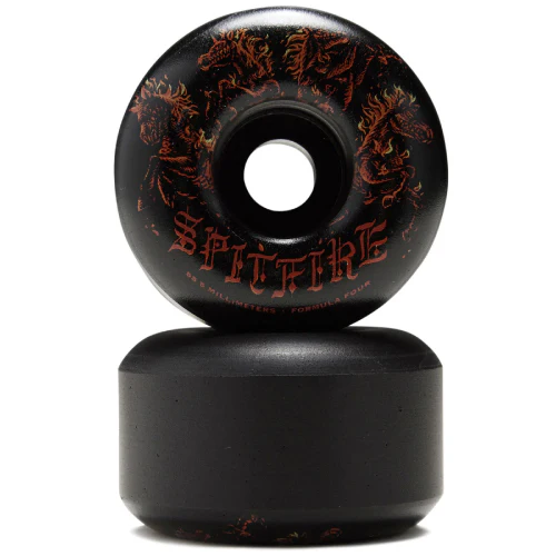 Spitfire F4 Radial Apocalypse Wheels Black 55.5MM 99D - Image 2