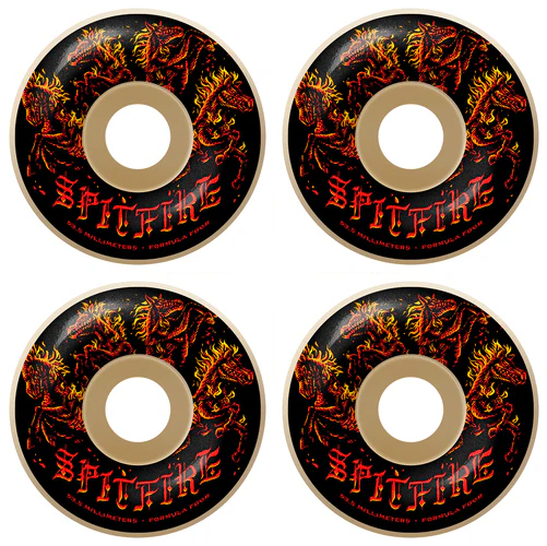 Spitfire F4 Radial Apocalypse Wheels Natural 57.5MM 99D - Image 2