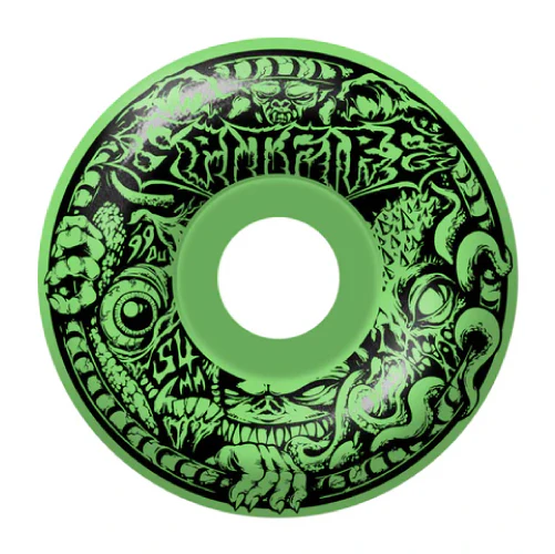 Spitfire F4 Radial Full Demongate Wheels Glow 54MM 99D