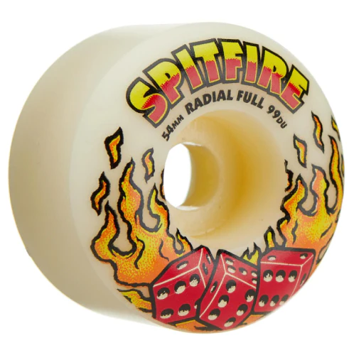 Spitfire F4 Radial Full Hot Hand Wheels Natural 54MM 99D - Image 2