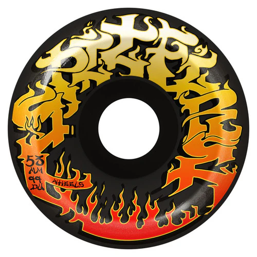 Spitfire F4 Savie Conical Full Wheels Black 53MM 99D