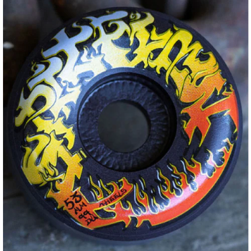 Spitfire F4 Savie Conical Full Wheels Black 53MM 99D - Image 4
