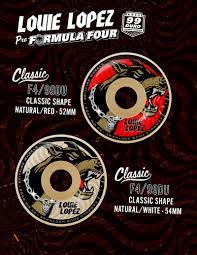 Spitfire Formula Four Classic Louie Lopez Unchained Wheels 54MM 99D - Image 3