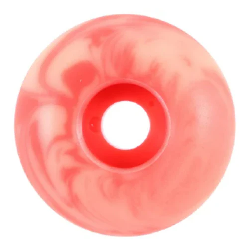 Spitfire F4 Classic Skate Like a Girl Wheels Natural, Coral Swirl 56MM 99D - Image 2